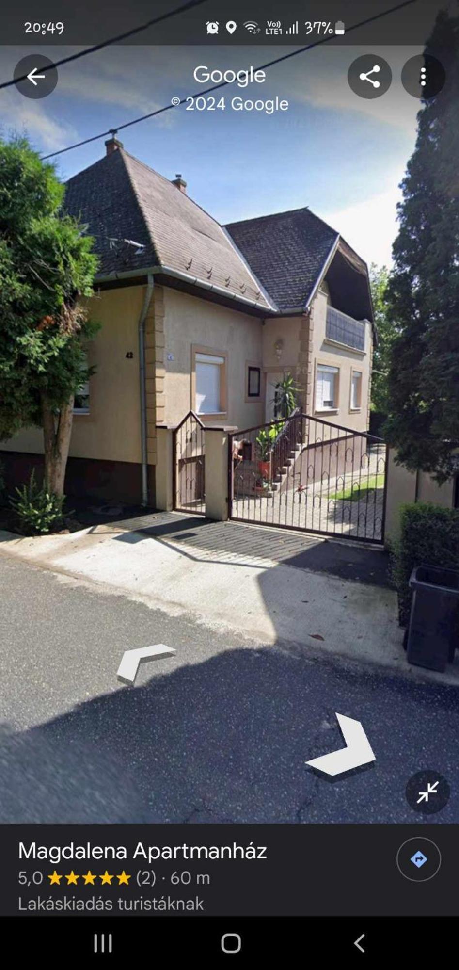Magdalena Apartmanhaz Keszthely Exterior photo